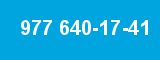 977 640-17-41